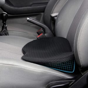 Car Seat Cushions for Driving - Road Trip Essentials for Drivers(Black)